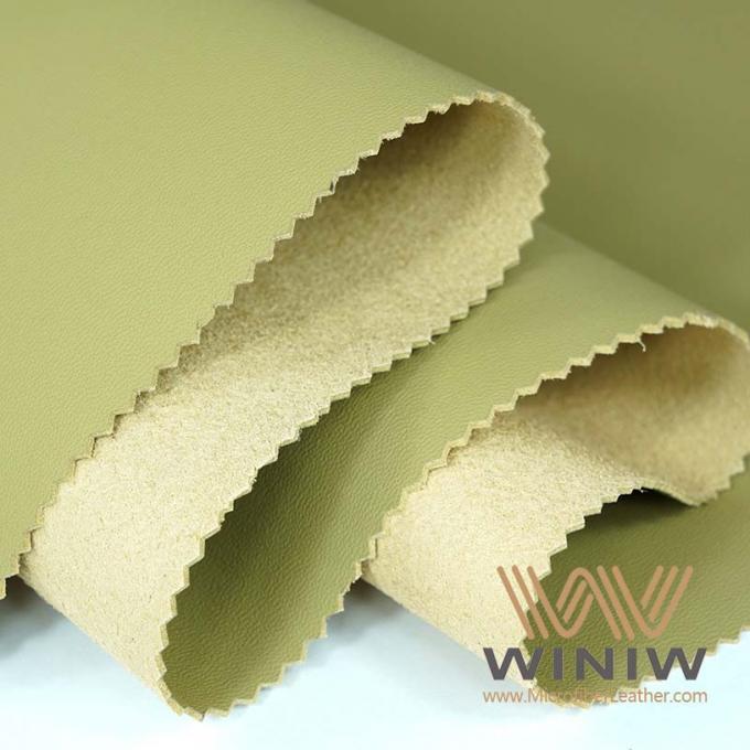 il materiale impermeabile di cuoio molle di cuoio sintetico del tessuto dell'unità di elaborazione Napa Eco di 1.2mm insacca la schiuma del vegano