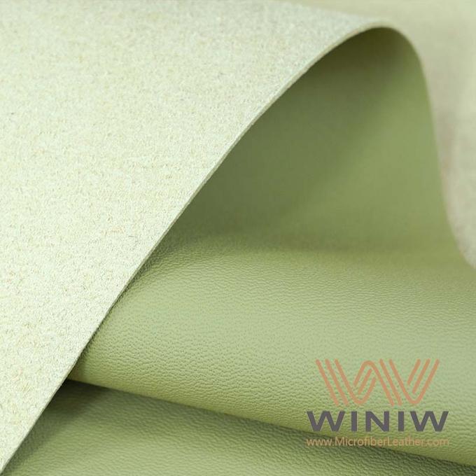 il materiale impermeabile di cuoio molle di cuoio sintetico del tessuto dell'unità di elaborazione Napa Eco di 1.2mm insacca la schiuma del vegano