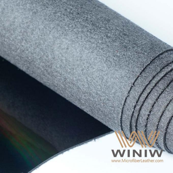 cuoio artificiale liscio dell'unità di elaborazione di Microfiber dello specchio di 0.8mm per la schiuma del vegano delle borse