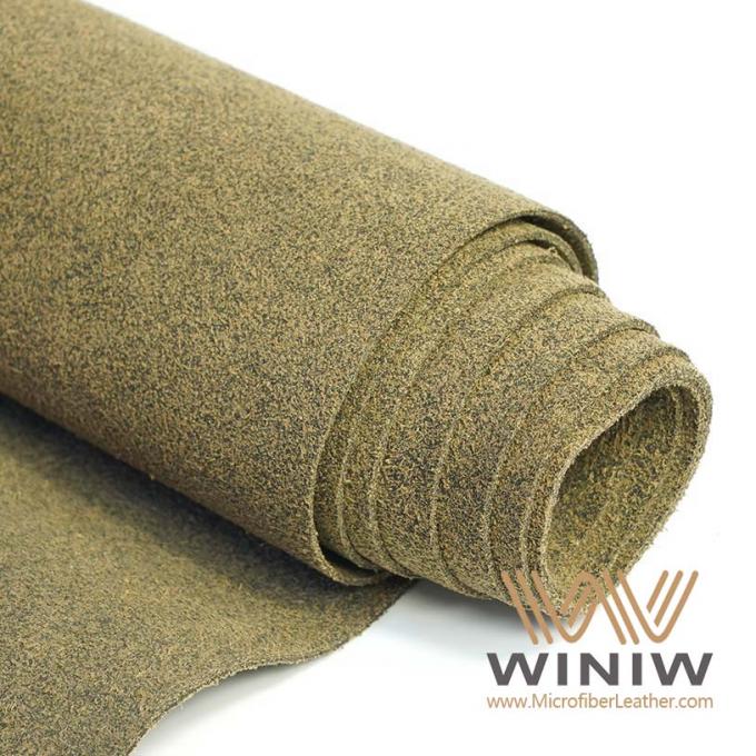 cuoio artificiale liscio dell'unità di elaborazione di Microfiber dello specchio di 0.8mm per la schiuma del vegano delle borse
