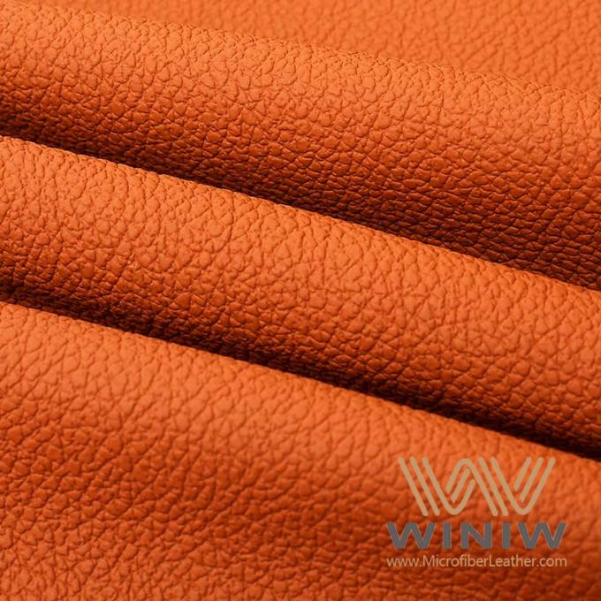 il litchi di 1.2mm ha impresso il cuoio dell'unità di elaborazione del microfiber per la schiuma del vegano delle borse