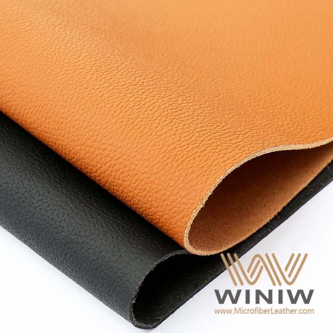 il litchi di 1.2mm ha impresso il cuoio dell'unità di elaborazione del microfiber per la schiuma del vegano delle borse