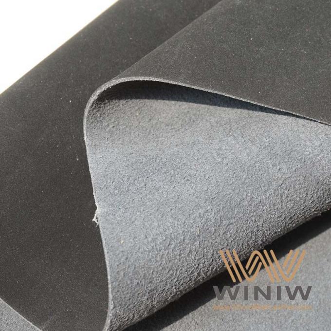 Cuoio di qualità superiore del Faux di Microfiber per le scarpe militari della polizia degli stivali