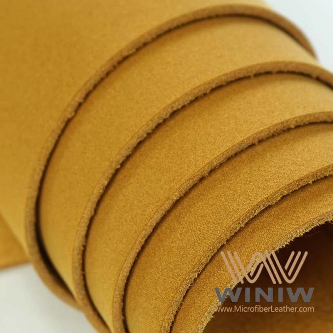 Cuoio sintetico di qualità superiore di Microfiber per le scarpe militari
