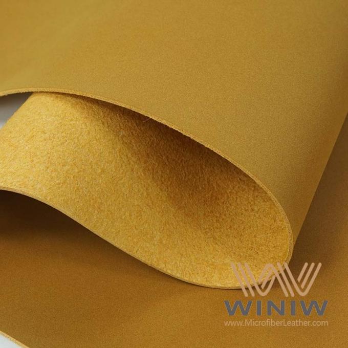 Cuoio di qualità superiore del Faux di Microfiber per le scarpe militari