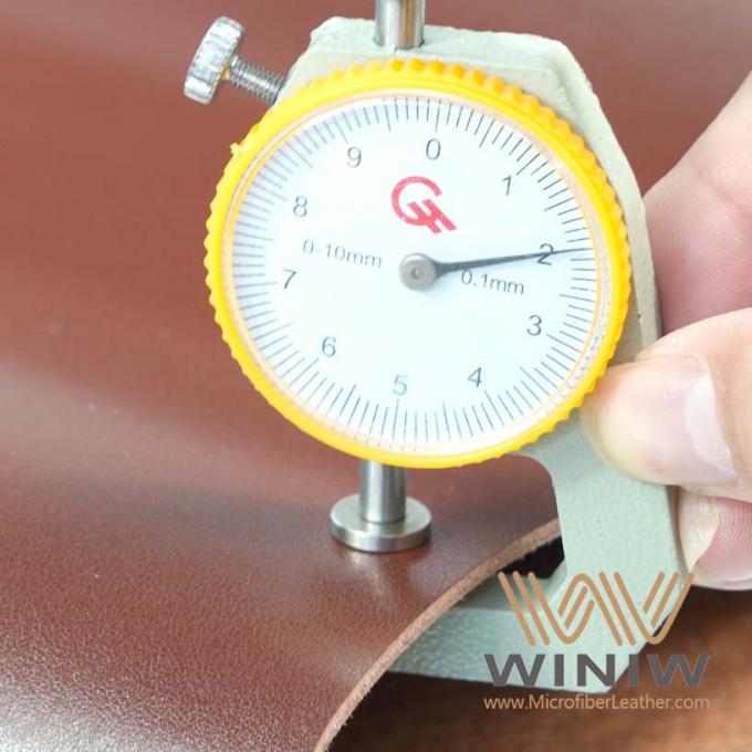 Tessuto di cuoio artificiale lungo dell'unità di elaborazione di Microfiber di tempo di impiego per le cinghie