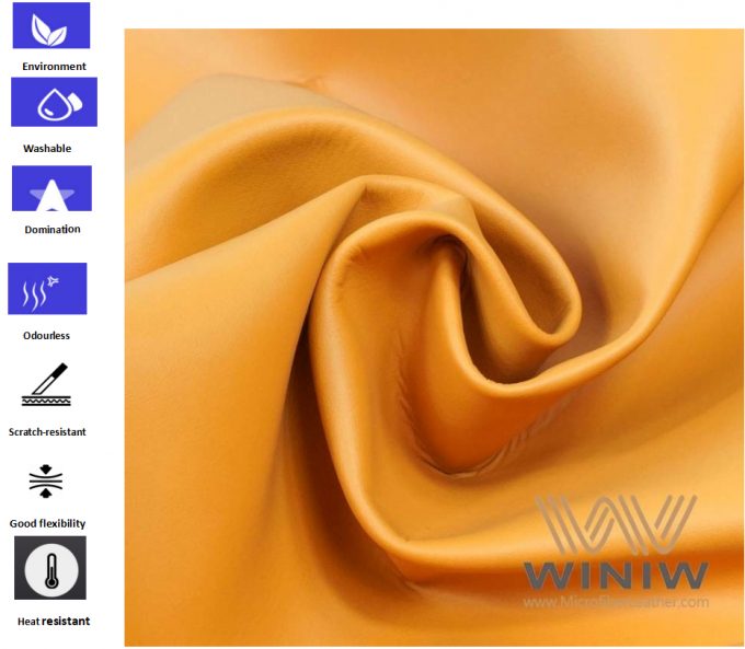 Cuoio durevole del faux WINIW Microfiber per il sofà