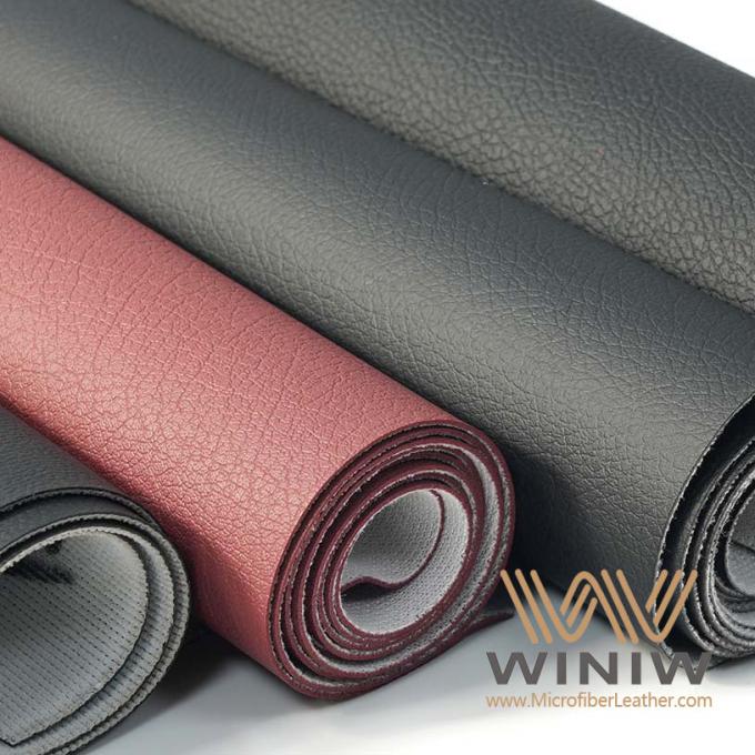 Cuoio automobilistico sintetico di superficie liscio altamente versatile dell'unità di elaborazione del Faux di Microfiber