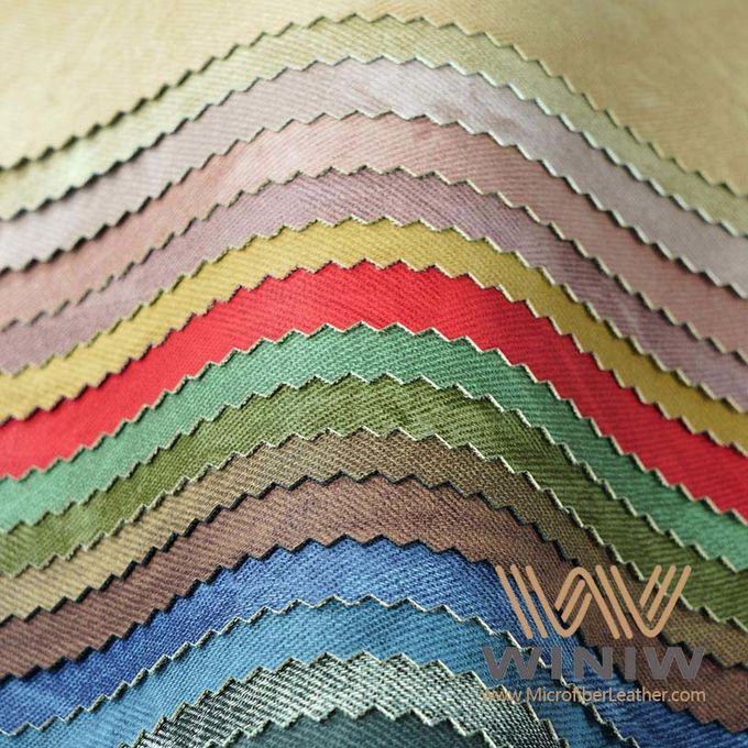 tessuto dell'unità di elaborazione di cuoio sintetico del microfiber dalla fabbrica della Cina