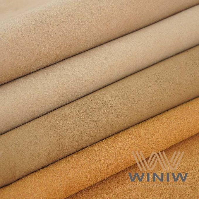 Pelle scamosciata di cuoio di Microfiber dell'unità di elaborazione del   sintetico antimicrobico del   per allineare del   delle scarpe del  